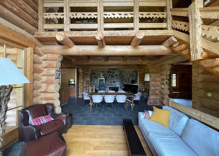 Domek alpejski Chalet Rondin Gryon